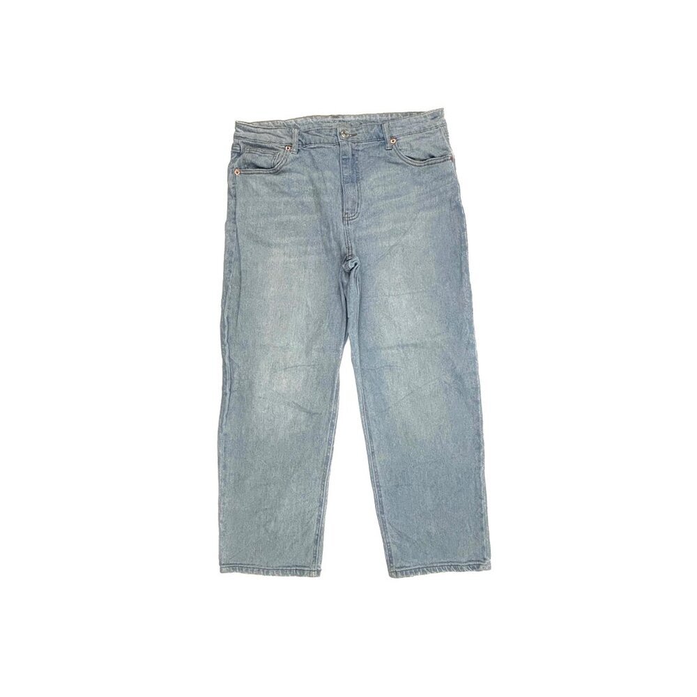 Wild Fable High Rise Straight Ankle Women'sβ size 14 Light Blue Denim Jeans